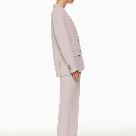 Aritzia Destiny Blazer (Size 4) (Purple Grey) - Picture 3 of 12